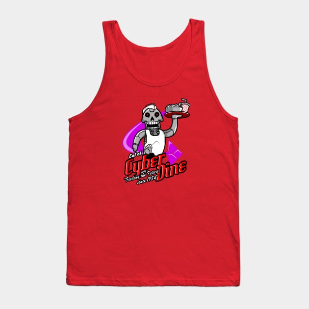 Cyber Dine Tank Top by BCArtDesign